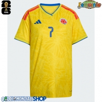 Maglie da calcio Colombia Luis Diaz #7 Prima Maglia Femminile Mondiali 2026  Manica Corta